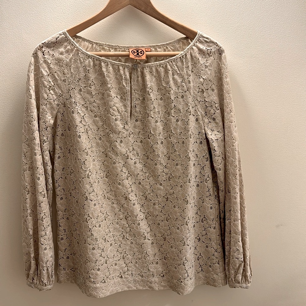 Tory Burch Lace top. Size 4